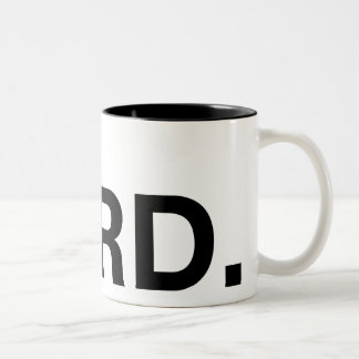 Den fria Nerdmuggen för Gluten Två-Tonad Mugg