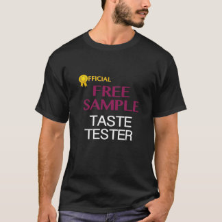 Den fria officiellen tar prov den TasteTester Tee