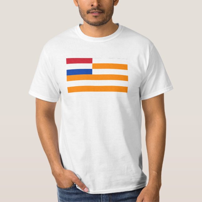 Den fria orangen påstår t-shirt (Framsida)