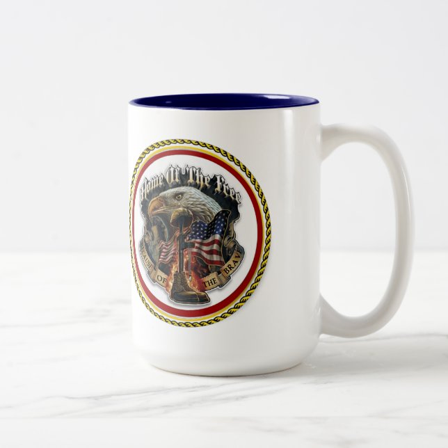 DEN FRIA TIDEN Två-Tonad MUGG (Höger)