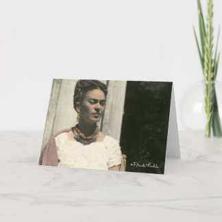 Den Frida Kahlo rodnaden fotograferar Kort
