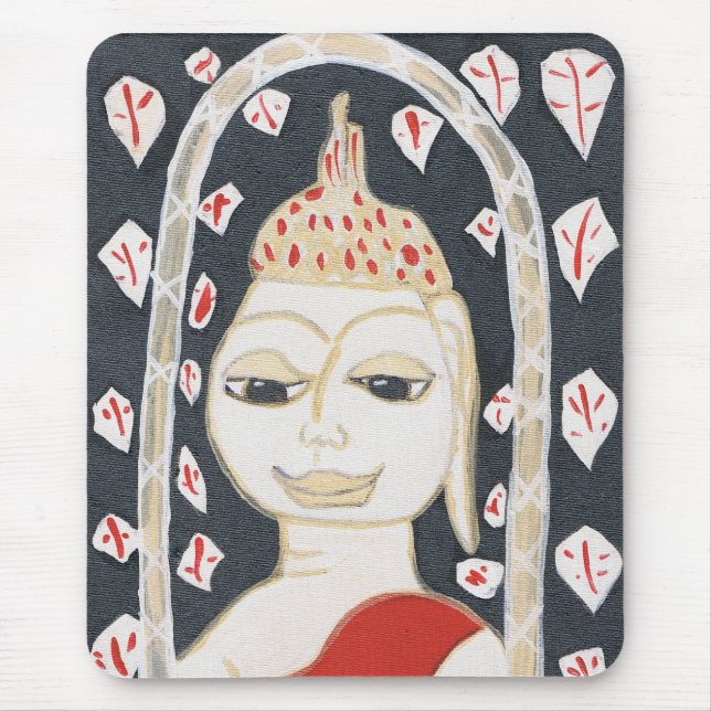 den fridfulla buddha musen vadderar musmatta (Framsidan)