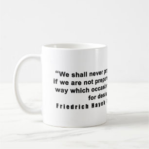 Den Friedrich Hayek vägen till serfdomen begräns Kaffemugg