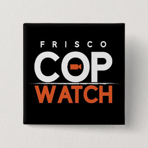 Den FriscoCopwatch svarten kvadrerar knäppas Knapp