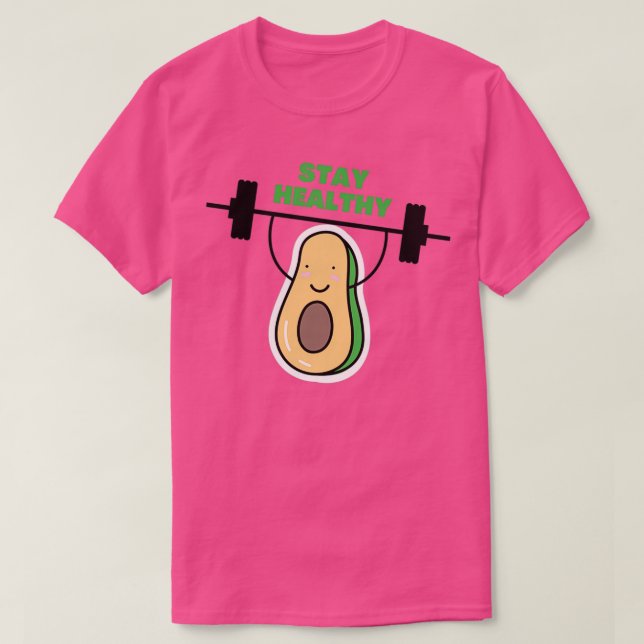 Den friska Avocado T Shirt (Design framsida)