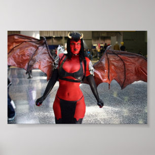 Den Fröcken ron som är noir som "Purgatori" med Poster