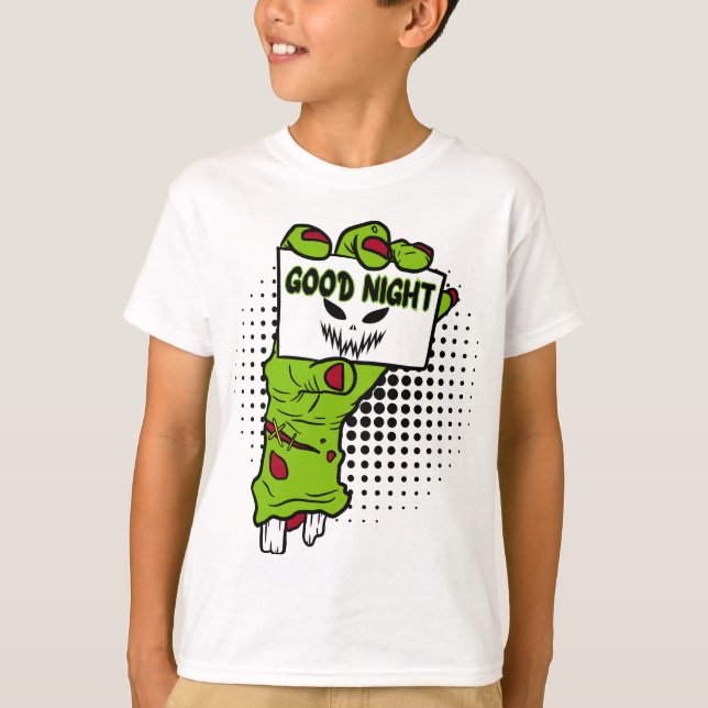 Den fruktade handen av, bra natt. t shirt (Framsida)