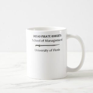 Den fruktade piraten Roberts skolar av ledning Kaffemugg