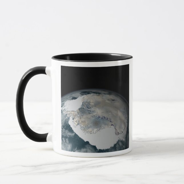 Den frysta kontinenten Antarctica Mugg (Vänster)