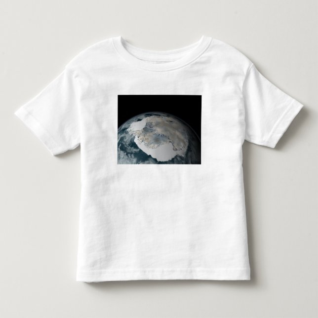 Den frysta kontinenten Antarctica T-shirt (Framsida)