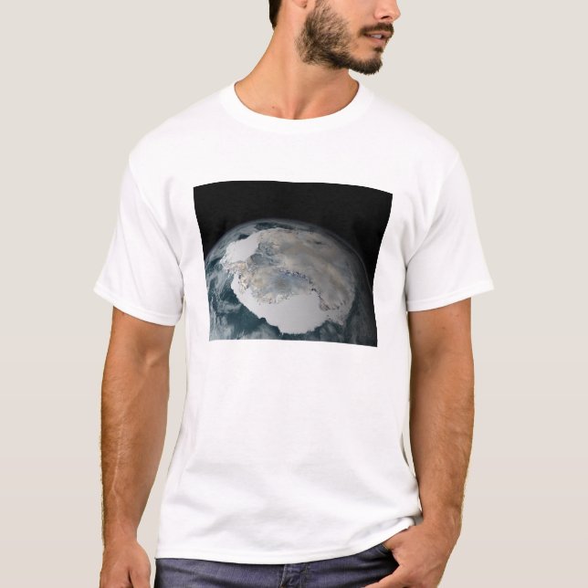 Den frysta kontinenten Antarctica Tee Shirt (Framsida)