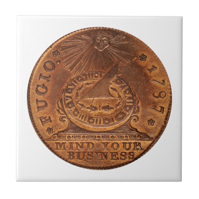 Den Fugio centen varar besvärad din affär Kakelplatta (Framsidan)