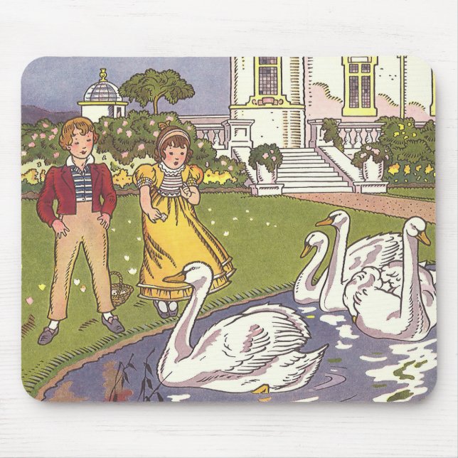 Den fula ankungen, Gammal saga av Hauman Musmatta (Framsidan)