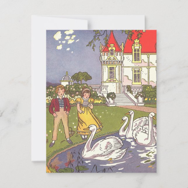 Den Fula Ankungen, Gammal Sagoberättelse av Hauman (Framsida)