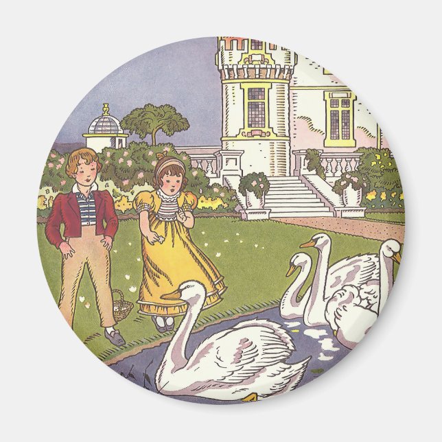 Den Fula Ankungen, Gammal Sagoberättelse av Hauman Magnet (Framsidan)