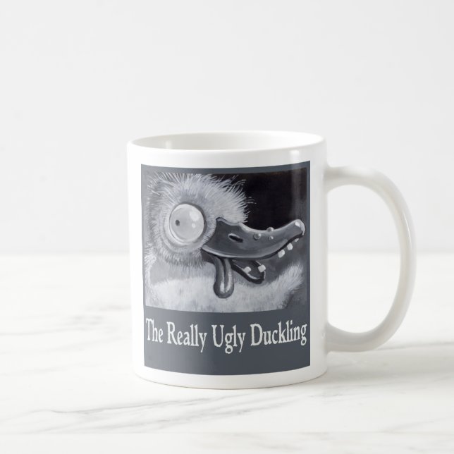 Den fula ducklingen för verkligen kaffemugg (Höger)