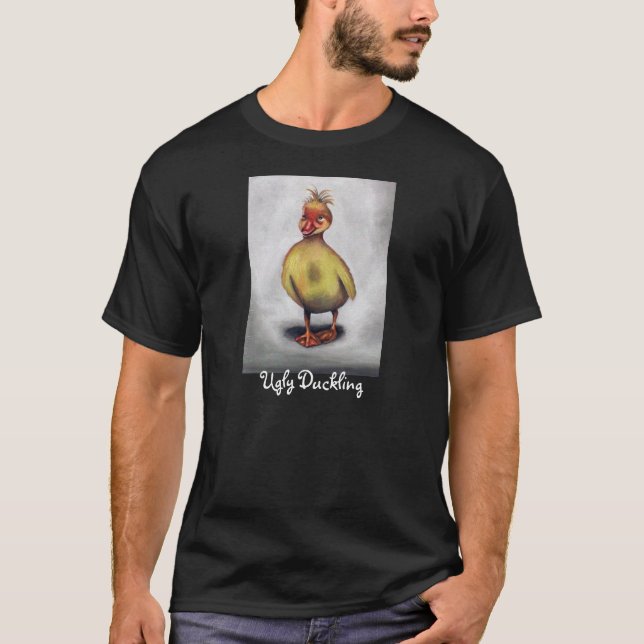 Den fula ducklingen tee shirt (Framsida)