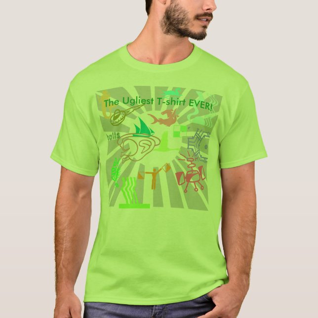Den fulaste T-tröjan! Tee (Framsida)