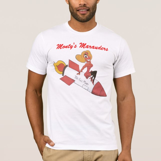 Den fulla Montyen Tee Shirt (Framsida)