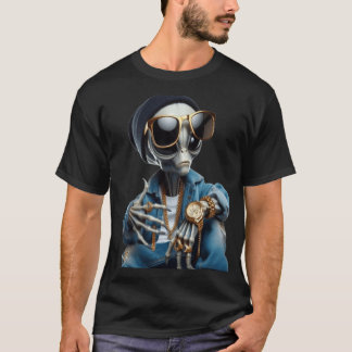 Den funky Alienen T Shirt