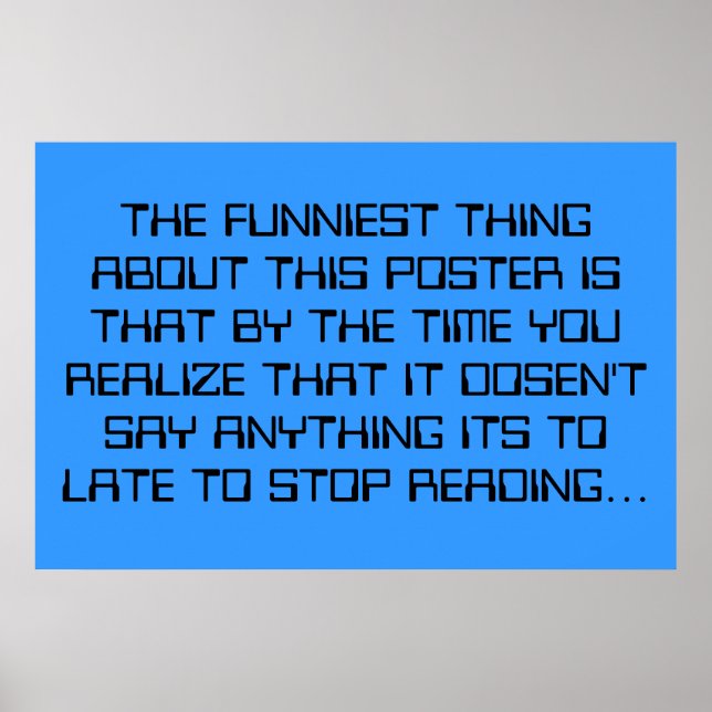 Den funniest sak poster (Framsidan)