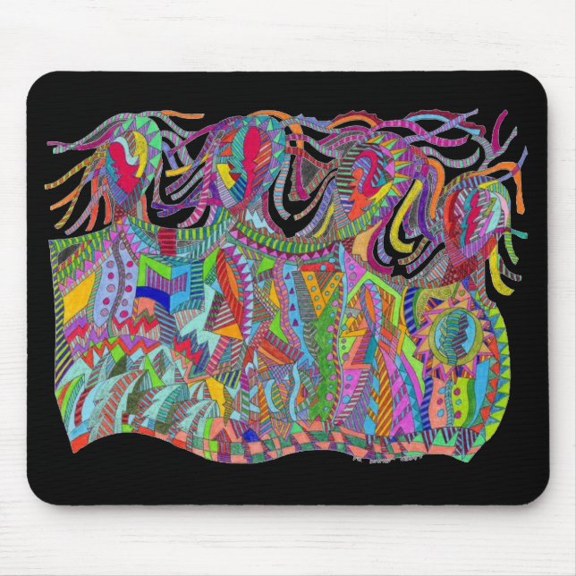 Den fyra kloka manar musmatta (Framsidan)