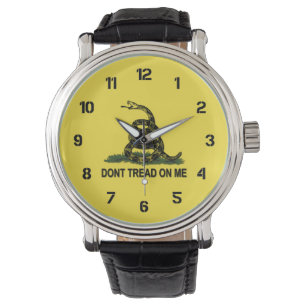 Den Gadsden flagga går inte på mig Armbandsur