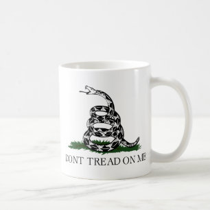 Den Gadsden flagga "går inte på mig ", Kaffemugg