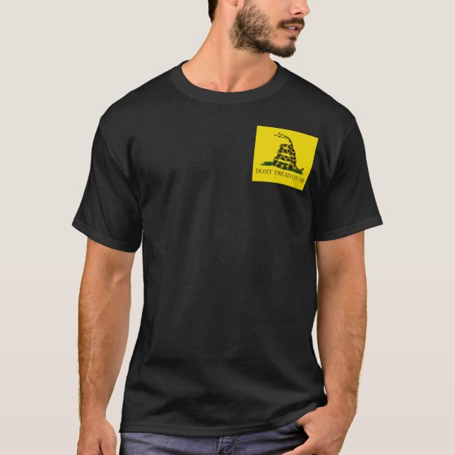 Den Gadsden flagga går inte på mig Tee Shirt (Framsida)