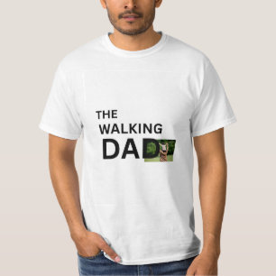 Den gående pappa-designen t-shirt