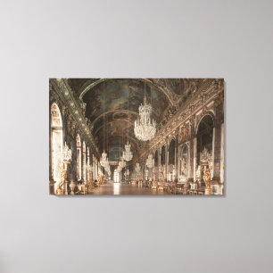 Den Galerie desen Glaces 1678-84 Canvastryck