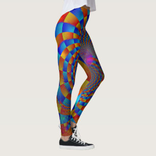 Den galna cirkusen virvlar runt leggings