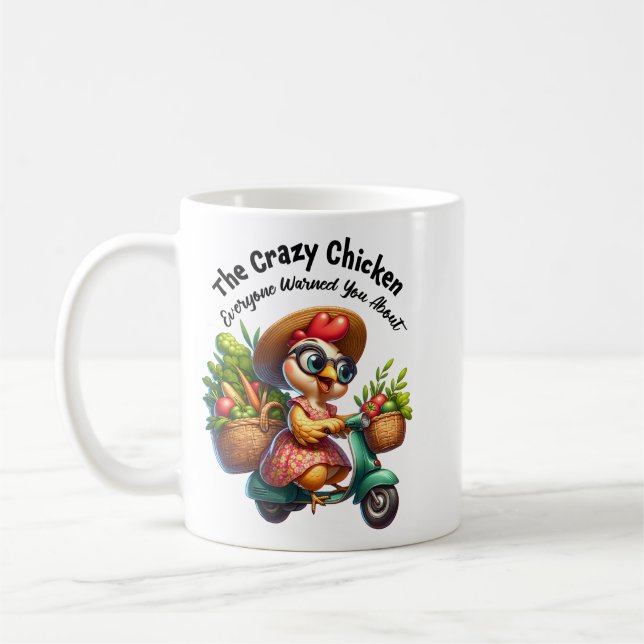 Den Galna Hönan Kaffemugg (Vänster)
