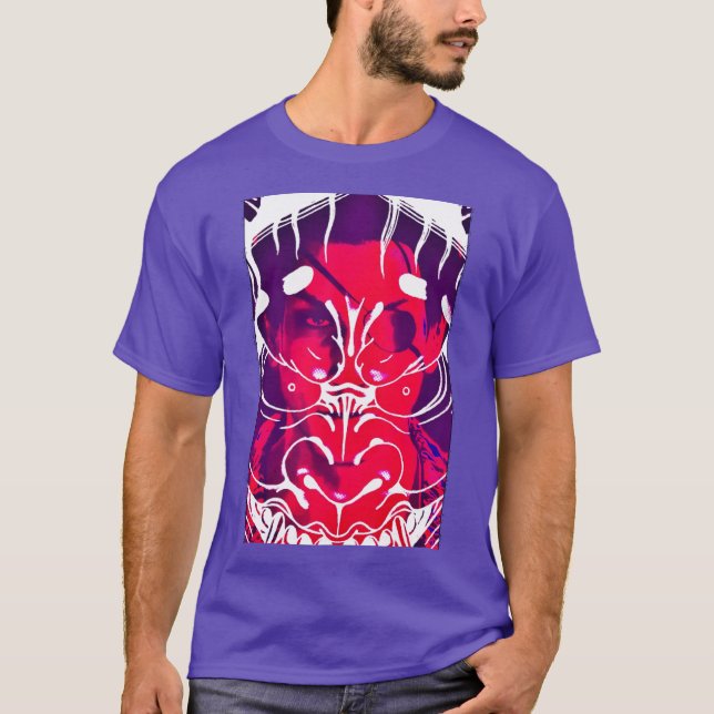 Den galna hund-flickan t shirt (Framsida)