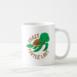 den galna sköldpaddadamen cirklar kaffemugg
