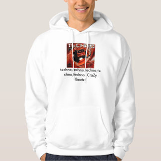 Den galna Techno älskare Sweatshirt
