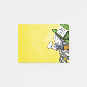 Den galne hattmakaren {Alice i underlandet} Post-it Block