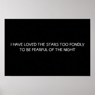 Den gamla astronomern till sin elev poster