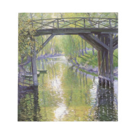 Den gamla bron (av Guy Ro) Anteckningsblock