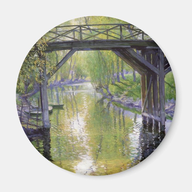 Den gamla bron (av Guy Ro) Magnet (Framsidan)