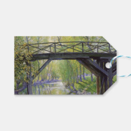 Den gamla bron (av Guy Ro) Presentetikett