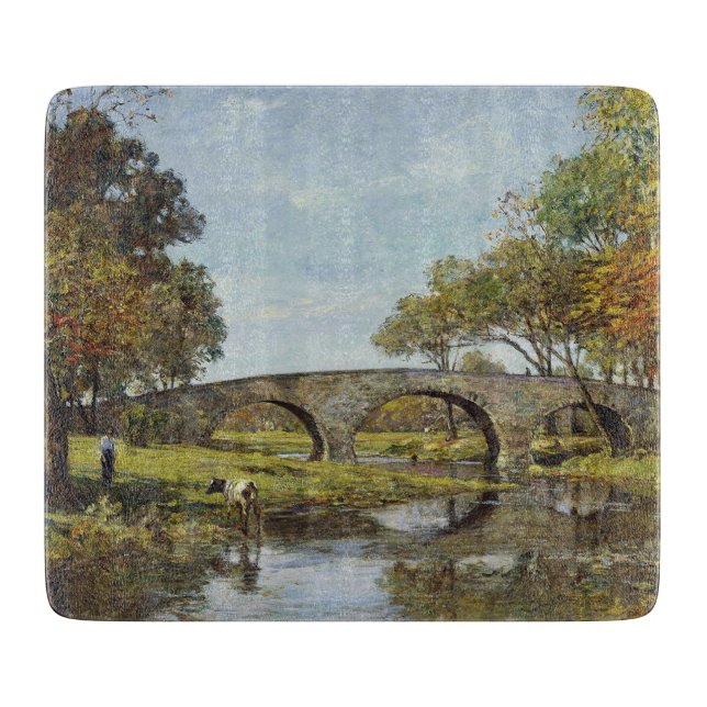 Den gamla bron (av Theodore Robinson) (Framsidan)