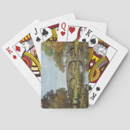 Den gamla bron (av Theodore Robinson) Casinokort