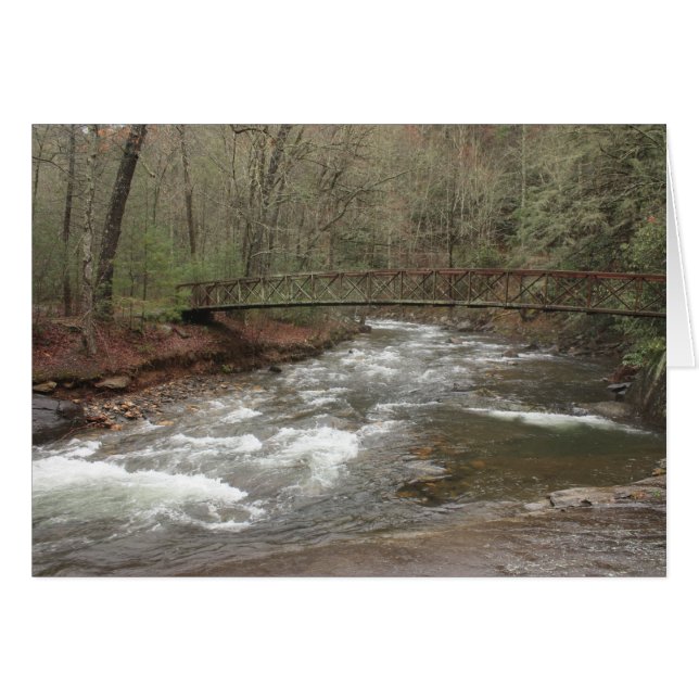 Den gamla bron hälsningskort (Framsidan Horizontal)