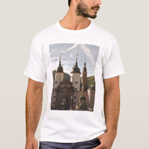 Den gamla bron i Gamla Stan, Heidelberg, Tyskland Tee