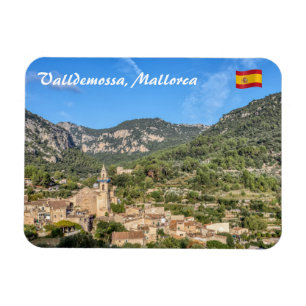 Den gamla byn Valldemossa - Mallorca, Spanien Magnet