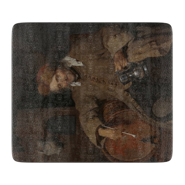 Den gamla drickaren (av Gabriel Metsu) (Framsidan)