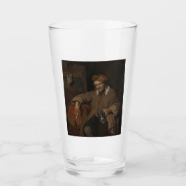 Den gamla drickaren (av Gabriel Metsu) Glaskopp