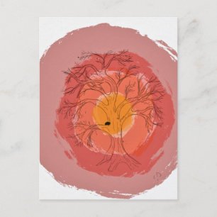 Den gamla eken Träd Poster Vykort