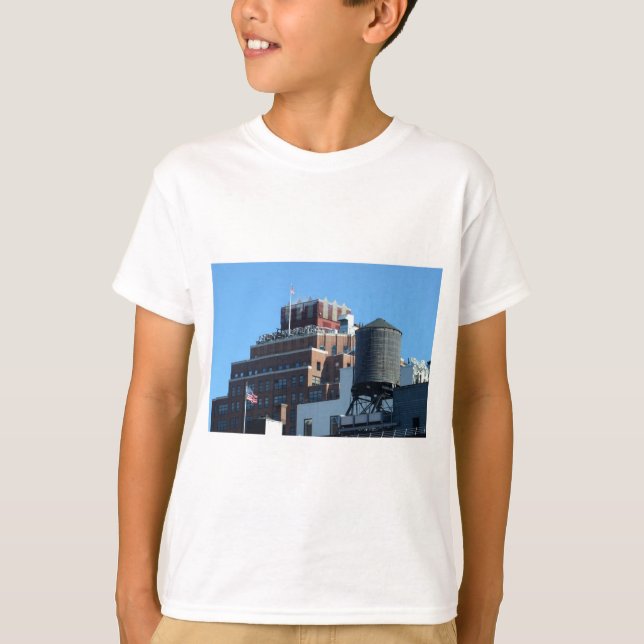 Den gamla hamnmyndighetsbyggnaden tee shirt (Framsida)
